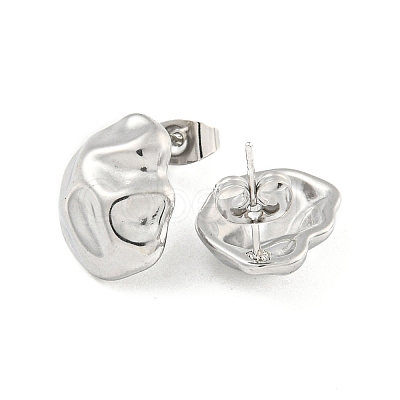Non-Tarnish 304 Stainless Steel Ear Studs EJEW-L290-028P-1