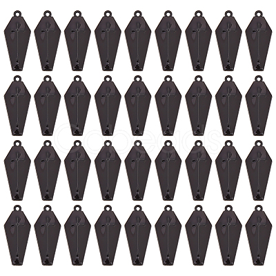 36Pcs Alloy Enamel Pendants ENAM-ME0001-07-1