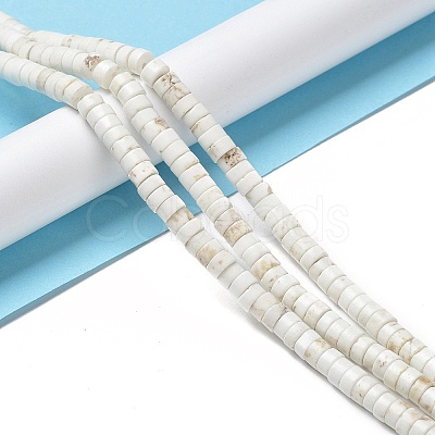 Natural Howlite Beads Strands G-E604-A01-A-1