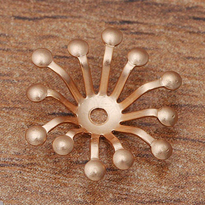 Brass Bead Caps OHAR-PW0003-121B-1