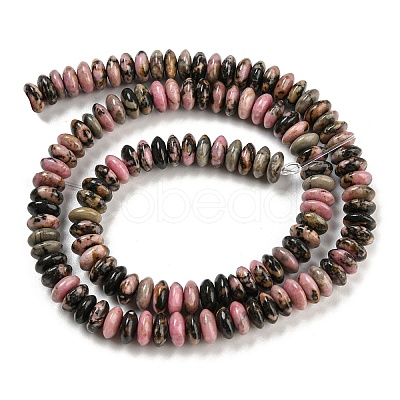 Natural Rhodonite Beads Strands G-Z030-A14-01-1