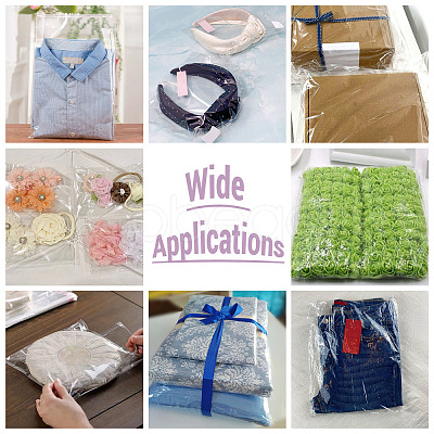 50Pcs Rectangle OPP Cellophane Bags OPC-TADJ0001-08A-1