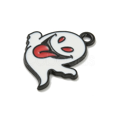 Halloween Theme Alloy Enamel Pendants ENAM-I060-11C-1