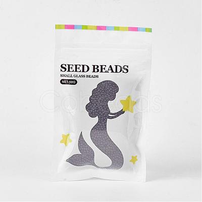 12/0 Grade A Baking Paint Glass Seed Spacer Beads X-SEED-Q009-FJX29-1