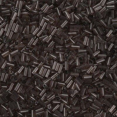 Transparent Glass Bugle Beads SEED-N005-001-C04-1