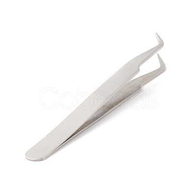 Tarnish Resistant 430 Stainless Steel Beading Tweezers X-TOOL-R018-01-1