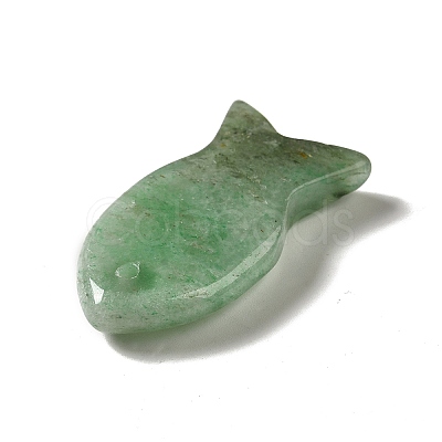 Natural Green Aventurine Pendants X-G-G932-B15-1