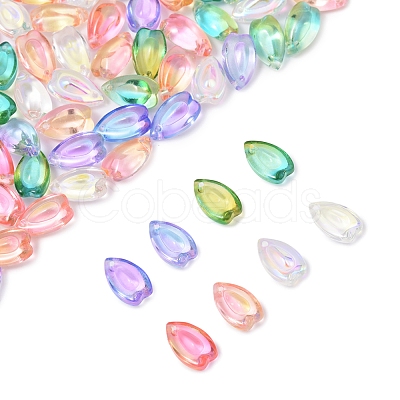100Pcs Transparent Glass Charms GLAA-FS0002-18-1