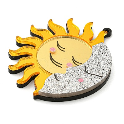 Printed Acrylic Pendants SACR-F013-03-1