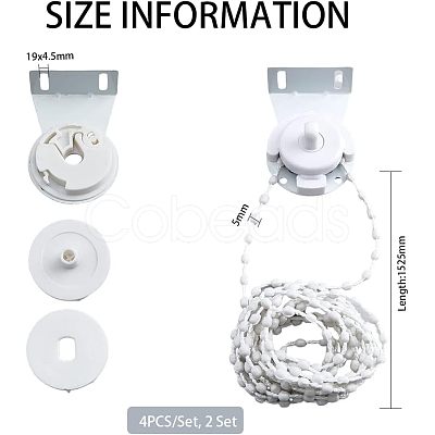 Beaded Chain Rolling Blind Replacement Repair Kit FIND-WH0014-71-1
