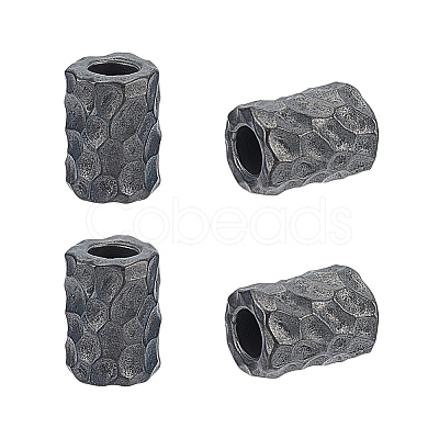 4Pcs Brass European Beads KK-OC0001-73B-1