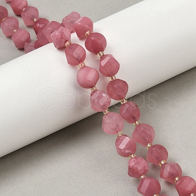 Dyed Natural Jade Beads Strands G-U023-A20-01G-1