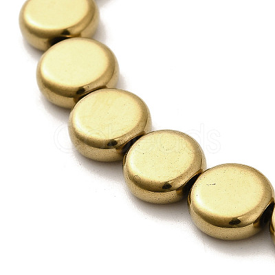 Electroplated Synthetic Non-magnetic Hematite Beads Strands G-L613-L01-02B-1