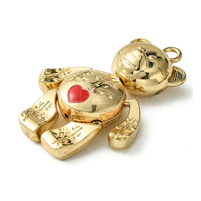 Alloy Enamel Pendants FIND-R146-02-1
