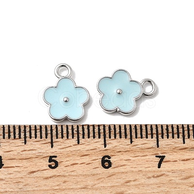 Brass Enamel Pendants KK-A277-02P-02-1