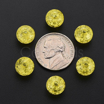 Transparent Crackle Acrylic Beads LS-MACR-S373-66C-N16-1