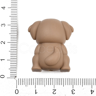 Heart Silicone Focal Beads SIL-F022-01D-1