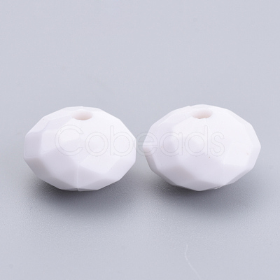 Opaque Acrylic Beads SACR-S300-06C-01-1