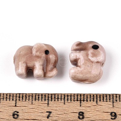 Handmade Porcelain Ceramic Beads PORC-T133-27D-1