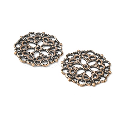 Tibetan Style Filigree Joiners Links LS-TIBE-A11623-R-FF-1
