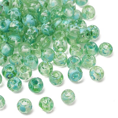 Picasso Transparent Glass Beads GL-CBA5413-01B-1