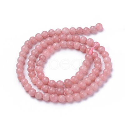 Natural Pink Opal Beads Strands G-G772-01-E-1