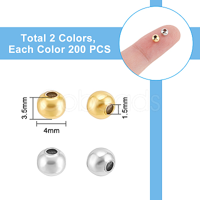Rack Plating Brass Beads KK-UN0003-16A-1