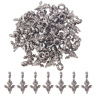 CHGCRAFT 36Pcs Alloy European Dangle Charms MPDL-CA0001-06B-1