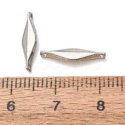 304 Stainless Steel Connector Charms STAS-N124-58P-1