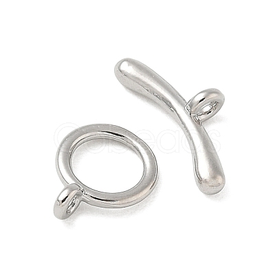 Brass Toggle Clasps KK-CBAFC6C-07I-P-1