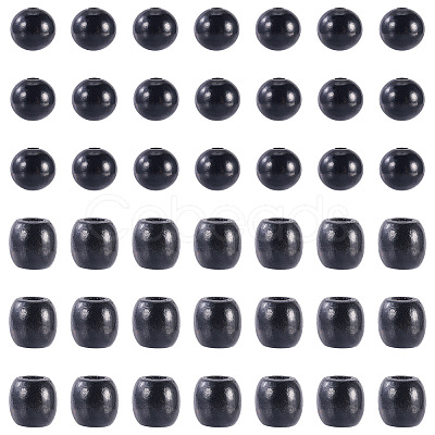 200Pcs 2 Style Dyed Natural Maple Wood Beads WOOD-TA0002-80-1