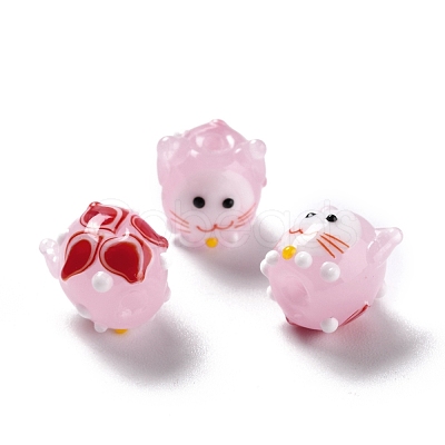 Handmade Lampwork Beads LAMP-F020-34-1