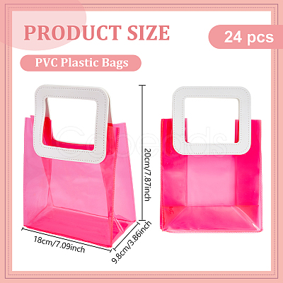 PVC Plastic Bags ABAG-WH0044-77-1