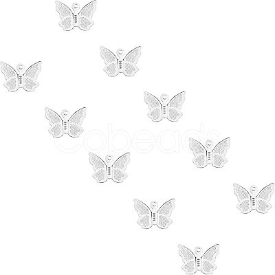 304 Stainless Steel Pendants STAS-UN0008-01P-1