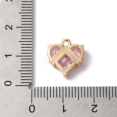 Brass Charms KK-C062-052G-01-1