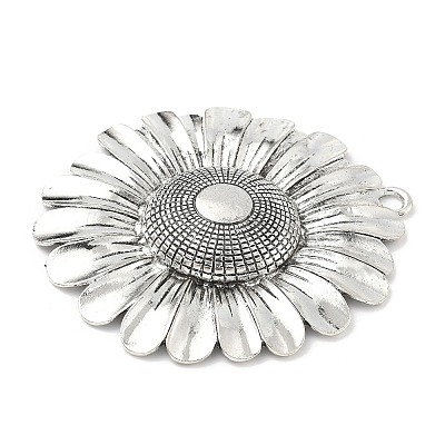 Tibetan Style Alloy Big Pendants TIBEP-F077-01A-1