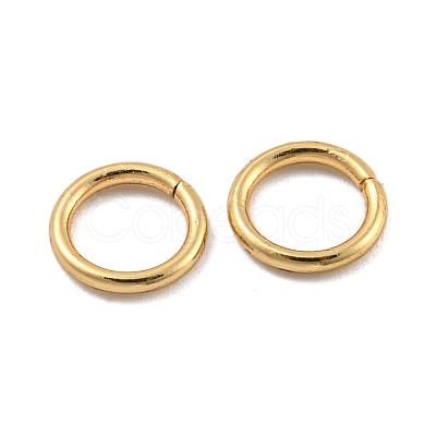 304 Stainless Steel Soldered Closed Jump Rings X-STAS-E482-15C-G-1