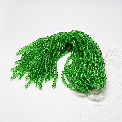 Transparent Glass Beads Strands EGLA-A039-T4mm-D03-1