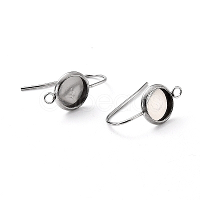 Tarnish Resistant 304 Stainless Steel Earring Hooks STAS-F271-01A-P-1