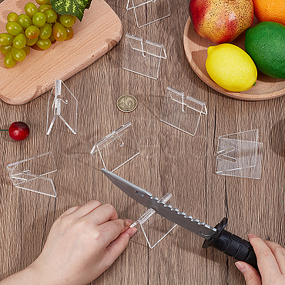 Acrylic Kitchen Knife Holders AJEW-WH0752-028-1