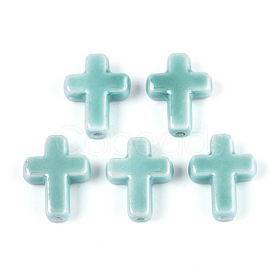 Handmade Porcelain Beads PORC-F010-10-01-1