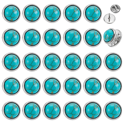 30Pcs Stainless Steel Brooches JEWB-PH01298-1