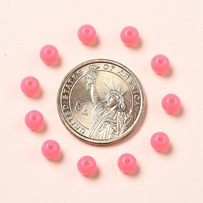 Fluorescent Acrylic Beads LS-MACR-R517-6mm-04-1