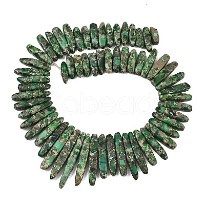 Synthetic Imperial Jasper Graduated Beads Strands G-L647-C01-01B-1