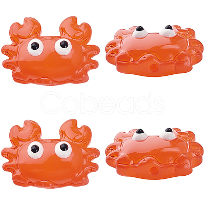 10Pcs Glass Enamel Beads LAMP-PA0001-44C-1