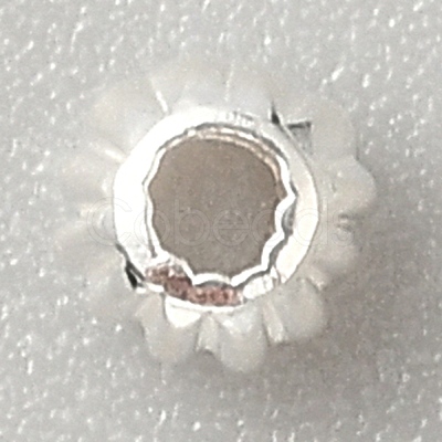 925 Sterling Silver Beads STER-WH0019-16B-1