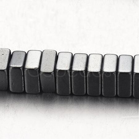 Non-magnetic Synthetic Hematite Bead Strands G-F300-20A-09-1