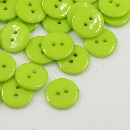 Acrylic Sewing Buttons BUTT-E084-C-03-1