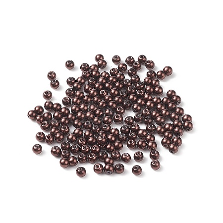 (Defective Closeout Sale: Adhesion) Glass Pearl Beads HY-XCP0001-11-1