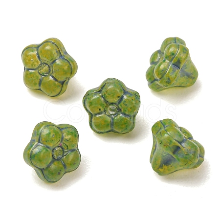 Handmade Lampwork Bead Caps LA-CBAA1BE-02M-1
